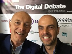 David and Carlos Ramirez. The Digital Debate 2015. Bogotá Colombia
