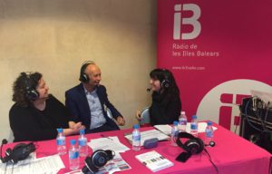 David Parrish interview with Ràdio de les Illes Balears at Think up Culture!