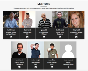 Startup mentors at SPARK Business Park