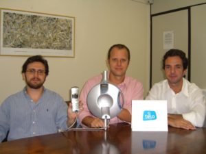 Photo: Inova’s executive partners: Paulo Lerner (Technology), André Averbug (Planning) and Leonardo Gadelha Sampaio (Marketing).