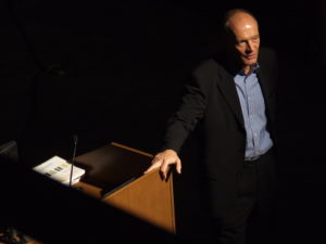 creative industries keynote speaker David Parrish gives university lecture on creativity and business