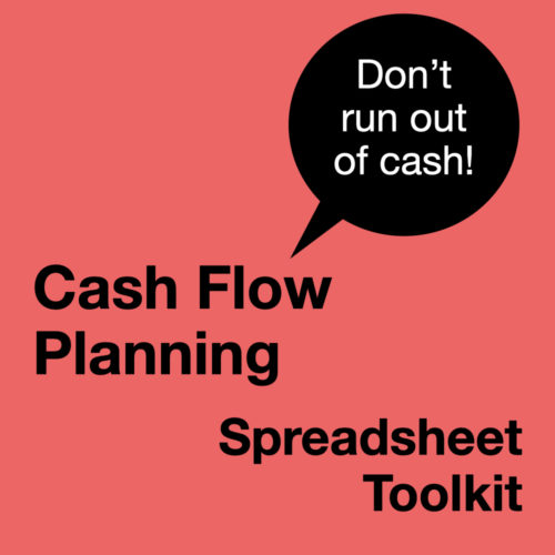 Cash Flow Planning spreadsheet toolkit