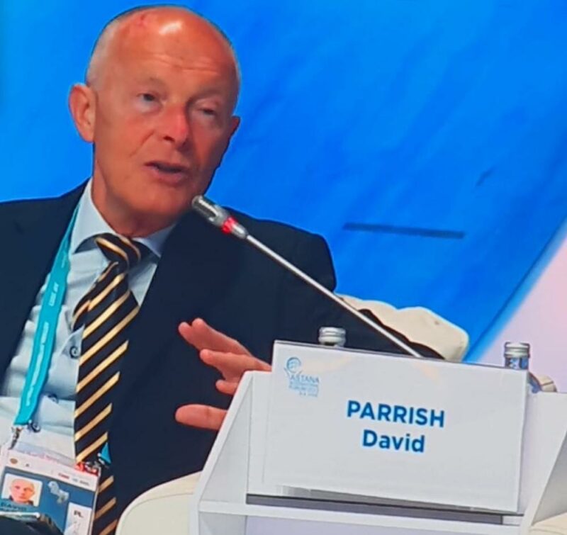 David Parrish. Astana International Forum Speaker